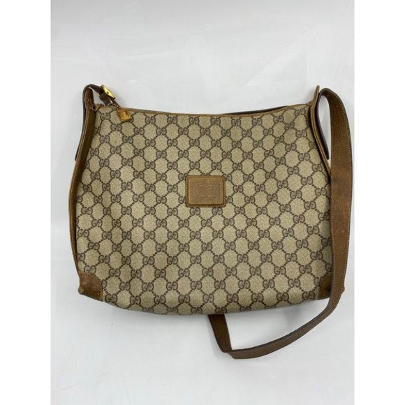 GUCCI Vintage Monogram Crossbody/ Shoulder Bag - Picture 2 of 16